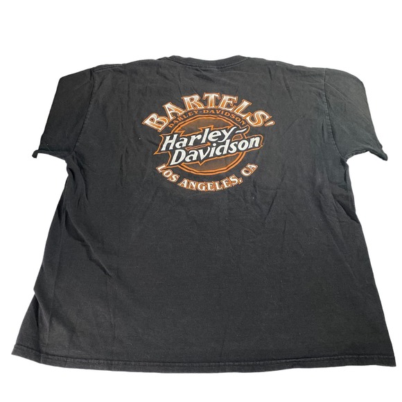Harley Davidson Bartels Pin Up Girl T Shirt Men's XL - Picture 3 of 8